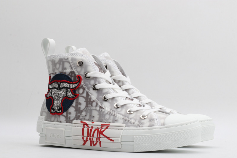 D B23 HIGH-TOP SNEAKERS