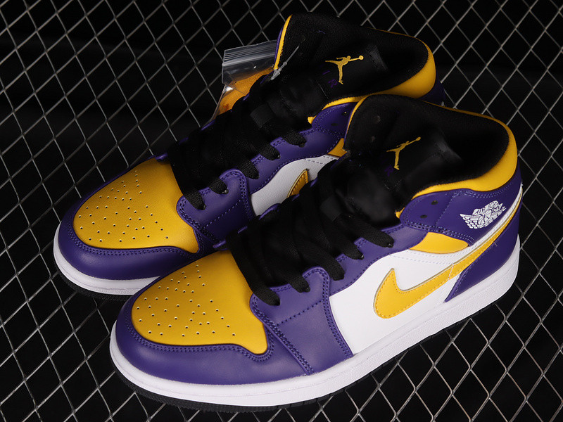 Jordan 1 Mid Lakers (2022) - DQ8426-517